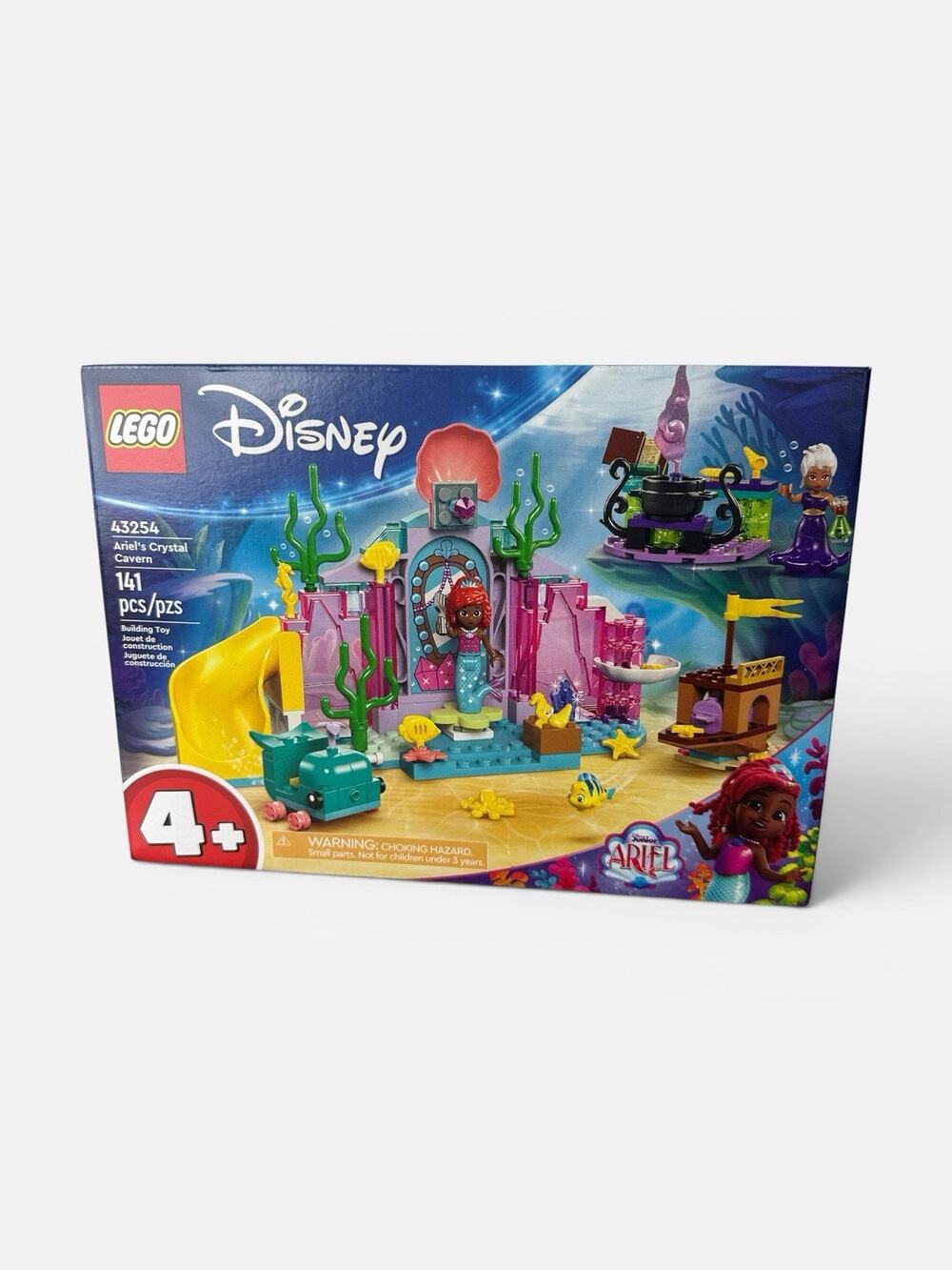 LEGO Disney Princess Ariels Crystal Cavern and Treasure Chest 43254 NEW